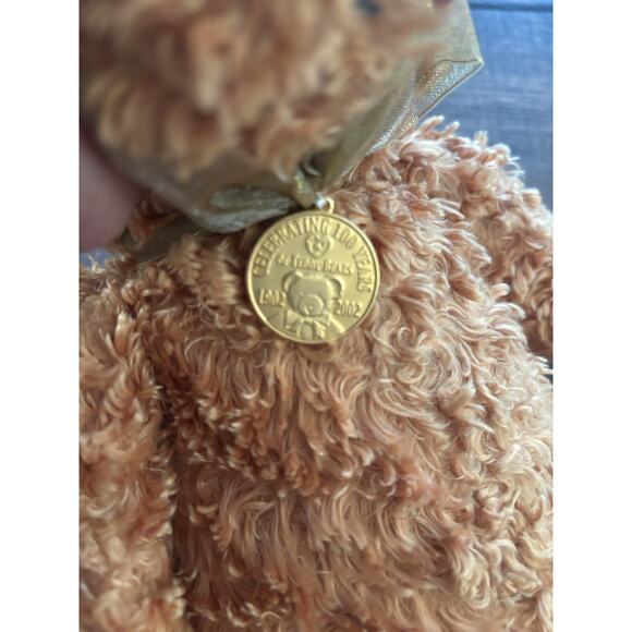 Ty Classic Teddybearsary 15” Anniversary Plush Bear 100% Ty Silk Stuffed Toy - Picture 3 of 8